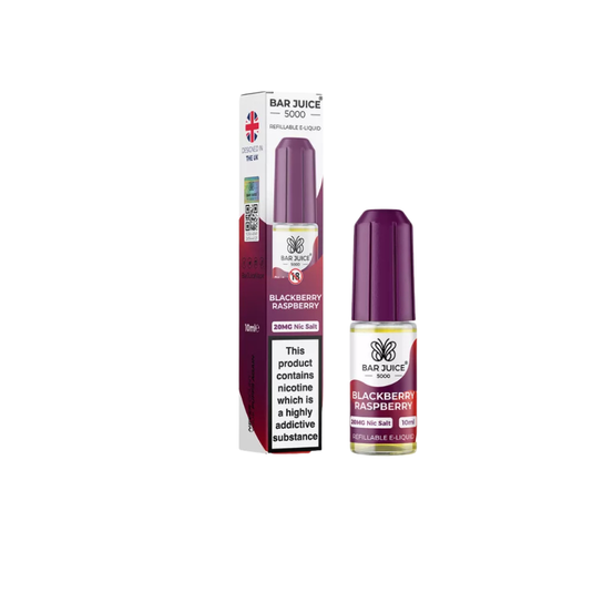 Bar Juice 5000 10ml Nic Salts | Blackberry Raspberry