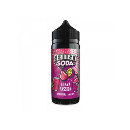 Doozy Seriously Soda E-liquid 100ml Shortfill 70/30 | Guava Passion