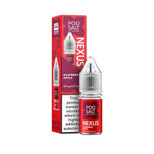 Pod Salt Nexus 10ml Nic Salts | Raspberry Apple