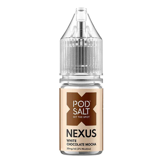 Pod Salt Nexus 10ml Nic Salts | White Chocolate Mocha